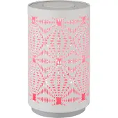 Globo Lampe de table LED RGB, batterie, tactile, blanc, H 14 cm