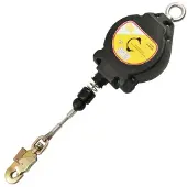 Kong Italy Retractable Fall Arrester Retractable Lifeline Noir 15 m