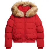 Superdry Veste d’hiver rouge