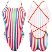Turbo Sirene Hamptons Swimsuit Bleu,Rose XL Femme