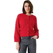 Garcia I50251 Cardigan Rouge M Femme