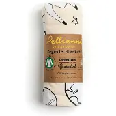 Pellianni Organic Blanket Space Doré Enfants