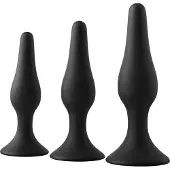 Dream Toys Fantasstic Anal Training Kit set de plugs anaux black