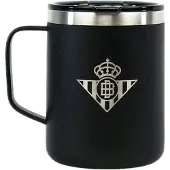 Runbott Real Betis Escudo 400ml Thermal Mug Noir