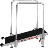 Poolbiking Pooltrekking Medical Aquatreadmill Argenté