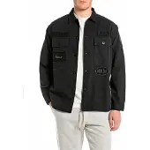 Replay M8445b.000.85172 Jacket Noir S Homme