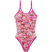 Otso Emoji Classic Pink Swimsuit Rose M Femme