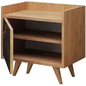 Wellhome Table De Chevet 50x55x40 Cm