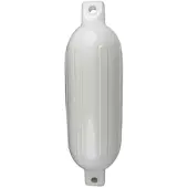 Seachoice Twin Eye Fender Blanc 16 cm x 58 cm