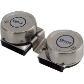 Sea-dog Line Twin Mini Compact Double Horn Argenté