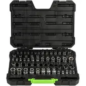 JBM Socket And Bit Set 77 Pieces Noir