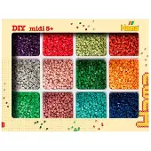 Hama Jeu De Construction Midi Beads And Storage 2025