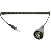Sena Stereo Jack To 5 Pin Din For 1980 And Later Honda Goldwing Cable Noir 3.5 mm