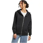 Build Your Brand Fluffy Full Zip Sweatshirt Noir L Femme
