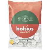 Bolsius Bougie à chauffe-plat Sachet de 4 heures 75 (75 pcs)