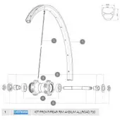 Mavic Jante Aksium Disc Allroad