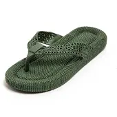 Brasileras Flopee Slides Vert EU 38 Femme