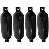 Seachoice Twin Eye Fender Noir 21 cm x 68 cm