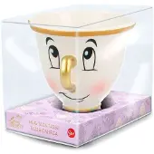 Kaunotar ja hirviö And Beauty And The Beast Chip 3d Mug Multicolore