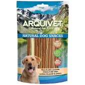 Arquivet Chicken And Fish Strips Dog Snack Doré 1kg