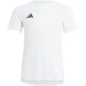 Adidas Team Short Sleeve T-shirt Blanc 5-6 Years Enfants