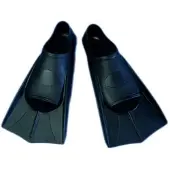 Leisis Silicon Short Swimming Fins Noir EU 33-34