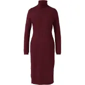 s.Oliver Robes en maille bordeaux