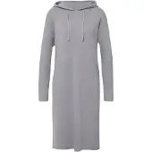 Comma Robes en maille gris