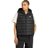 New Balance pour femme. WO53508 Gilet Sport Essentials noir (M), Casuel, Polyester