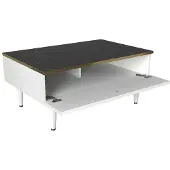 Wellhome Table Basse 90x60x42.3 Cm