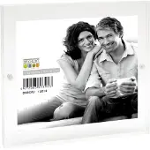Deknudt Cadre photo magnétique et transparent épaisseur 20 mm 13x13 S58SA2