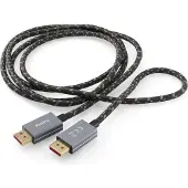 Hama Câble Displayport Uhd-8k 2m Aluminium (200505)