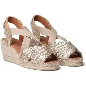 Toni pons Salina Esparto Wedge Sandals Beige,Doré EU 42 Femme