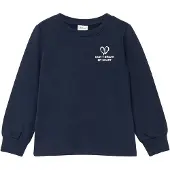 s.Oliver Sweat-shirt crème / bleu marine / bronze
