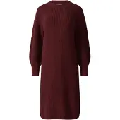 s.Oliver Robes en maille bordeaux
