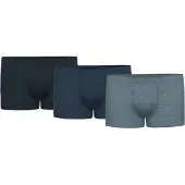 Seidensticker Boxers bleu / noir