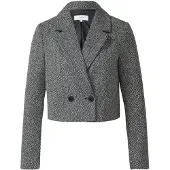 Comma Blazer noir / blanc