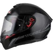 Nzi Trendy 2 Solid Noveau Full Face Helmet Noir L