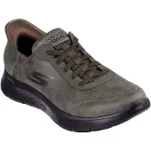 SKECHERS Sneakers 216326-OLV in Olive Textile color size 45