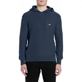 Replay pour homme. UK4865.000.G21280G Sweat à capuche en coton bleu tricoté (L), Casuel