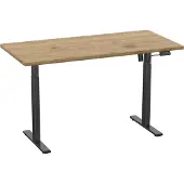 VCM Bureau réglable en hauteur | réglable en hauteur électrique stpless 71-120 cm | Computerisch Dimensions 110x80 | Table de bureau Lona