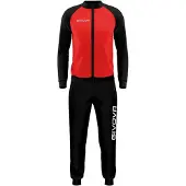 Givova Cuba Tracksuit Rouge,Noir XS Homme