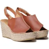 Toni pons Lugano-p Esparto Wedge Sandals Marron EU 42 Femme