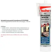 Fischer Mortier de réparation DEC ZEG, gris ciment - 534474