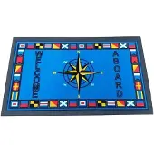 Goldenship Welcome Carpet Bleu