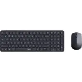 Rapoo Deskset multi-mode ultra-plat sans fil "9310M", noir (00226112)