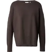 Comma Pull-over brun foncé