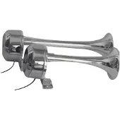 PLASTIMO Double Corne Acier Inoxydable 12v