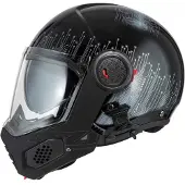 Nzi Minimod Duo Meta Modular Helmet Noir M