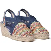 Toni pons Terra-tt Wedge Espadrilles Bleu EU 35 Femme